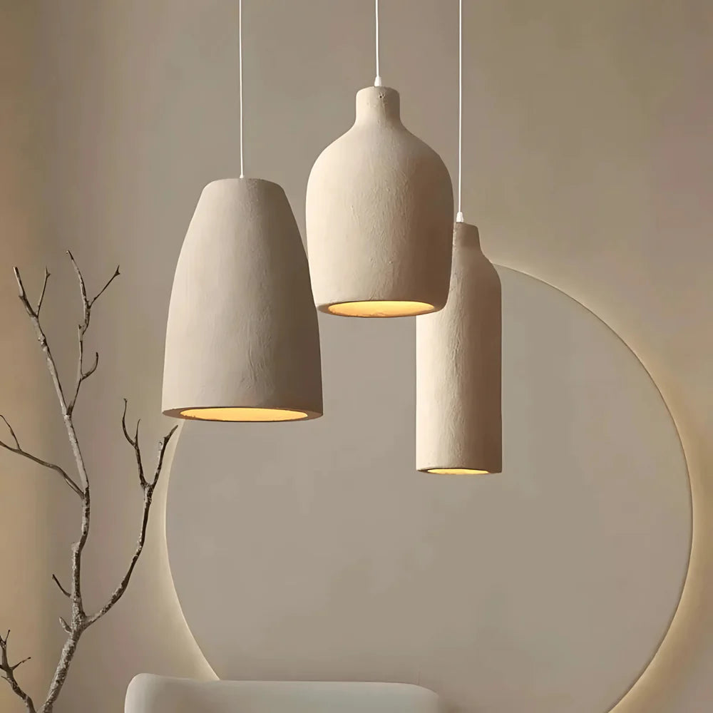 Volare™ | Geometrische Pendelleuchte in Creme