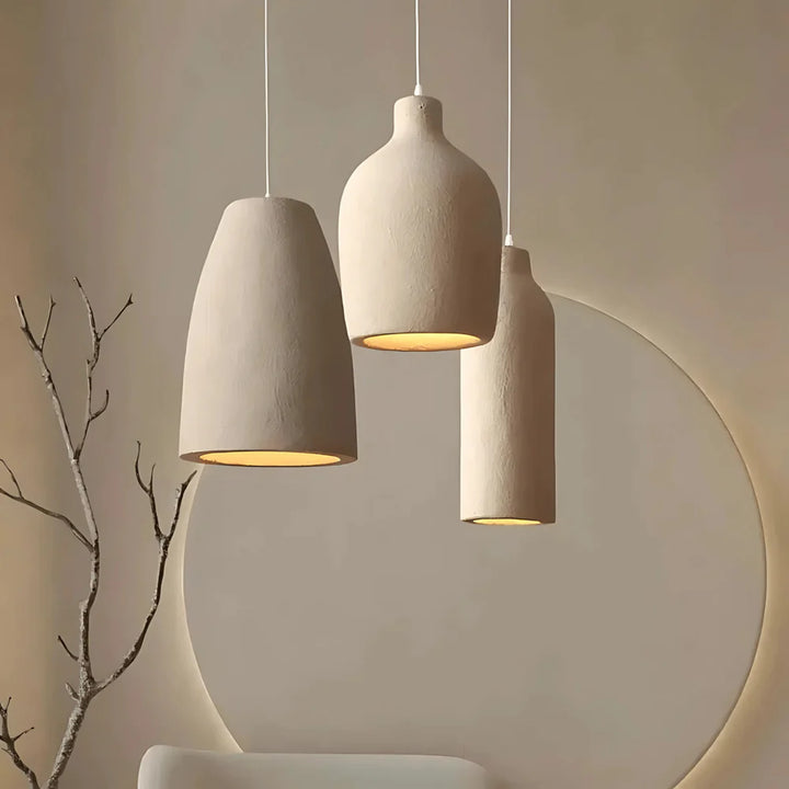 Volare™ | Geometrische Pendelleuchte in Creme