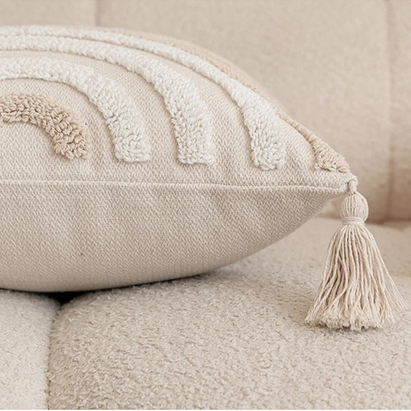 Fes™ | Boho-Kissenbezug mit Tufting