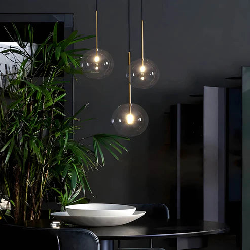 Gilda™ | Pendelleuchte aus Klarglas