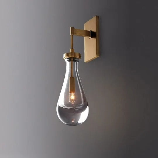 Vara™ | Regentropfen Glas Pendelleuchte