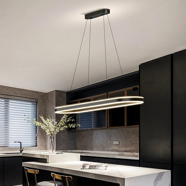 Velisse™ | Dimmbare LED-Pendelleuchte in ovaler Form