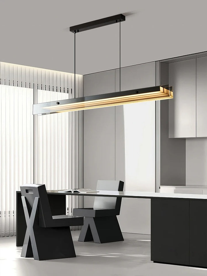 Matthis™ | Doppelschichtige LED-Glaspendelleuchte