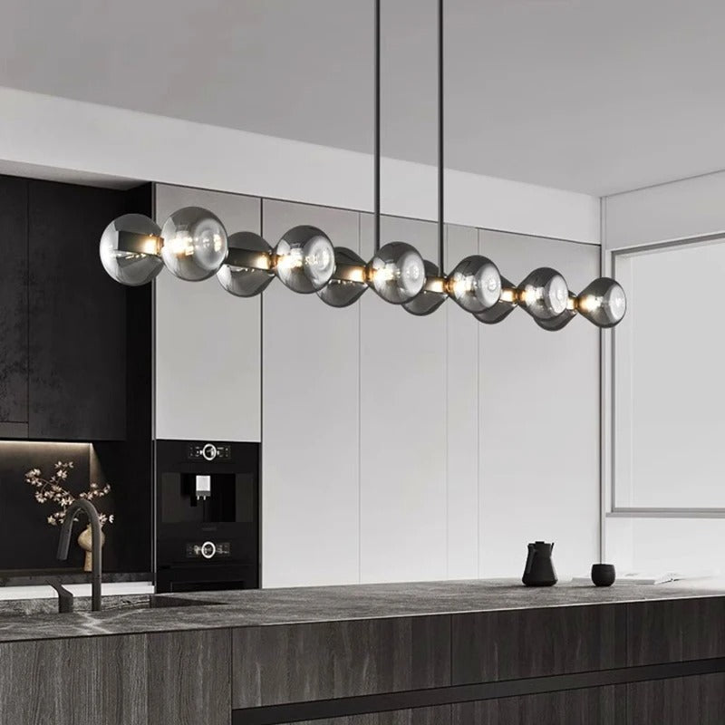 Elva™ | Luxuriöser Nebula Glas Kronleuchter