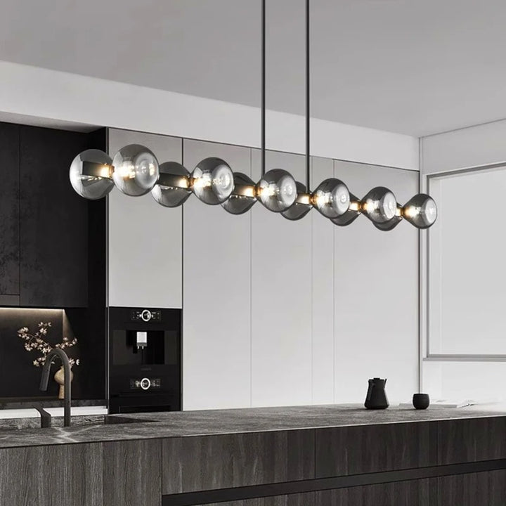Elva™ | Luxuriöser Nebula Glas Kronleuchter