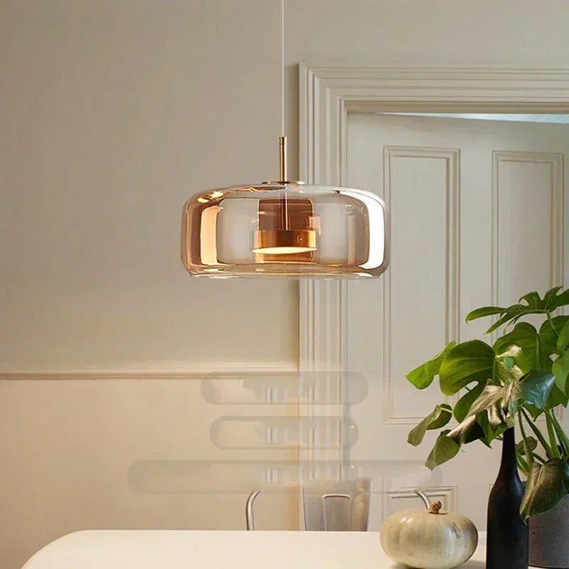 Guno™ | Glas-Hängelampe