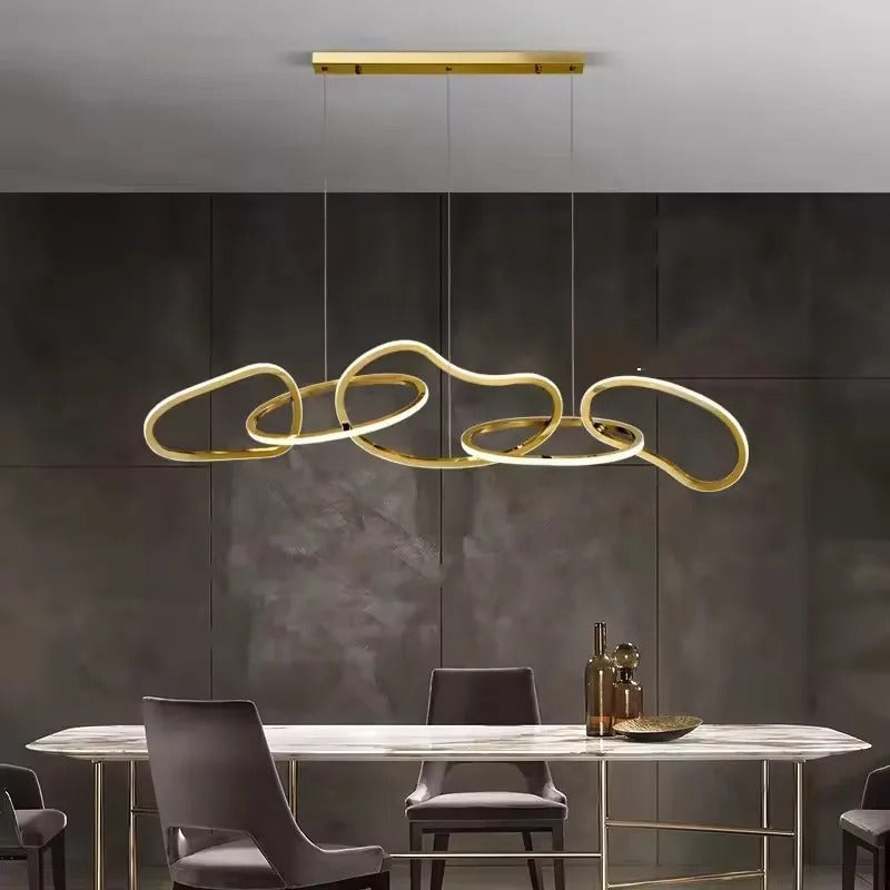 Alma™ | Verstellbarer moderner Ring-Kronleuchter