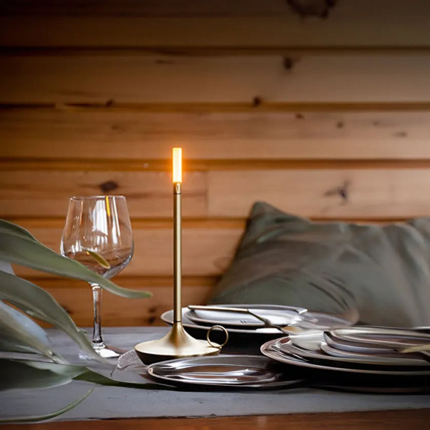 Gusto™ | Schnurlose Vintage-Kerzenlampe