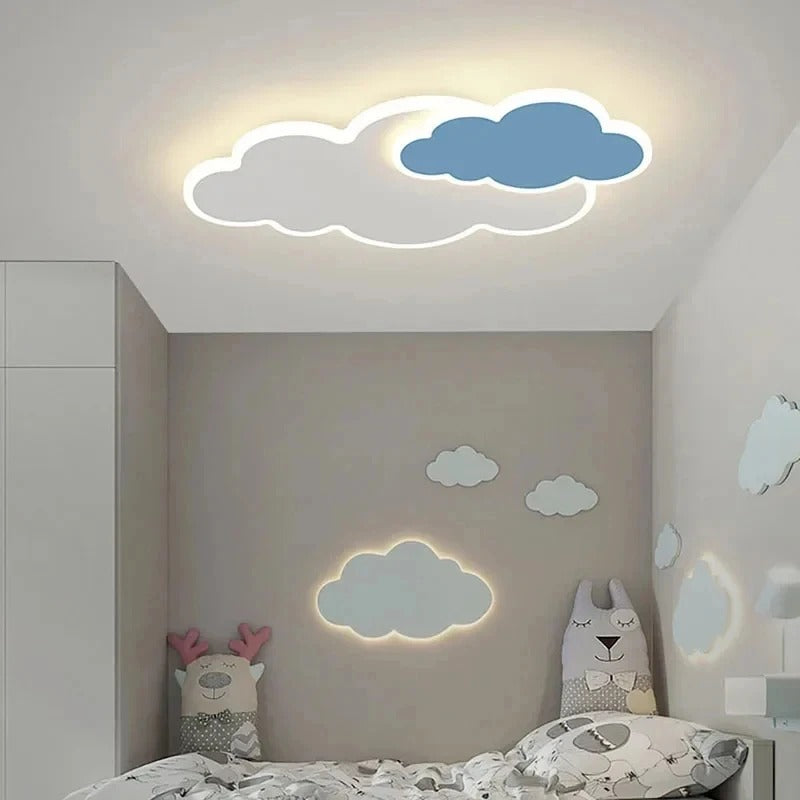 Finn™ | Verspielte Wolken-Deckenleuchte