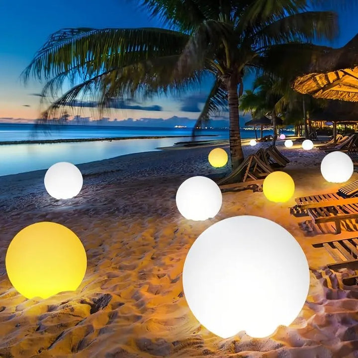 Glow™ | Kugelförmige Solar LED-Gartenleuchte