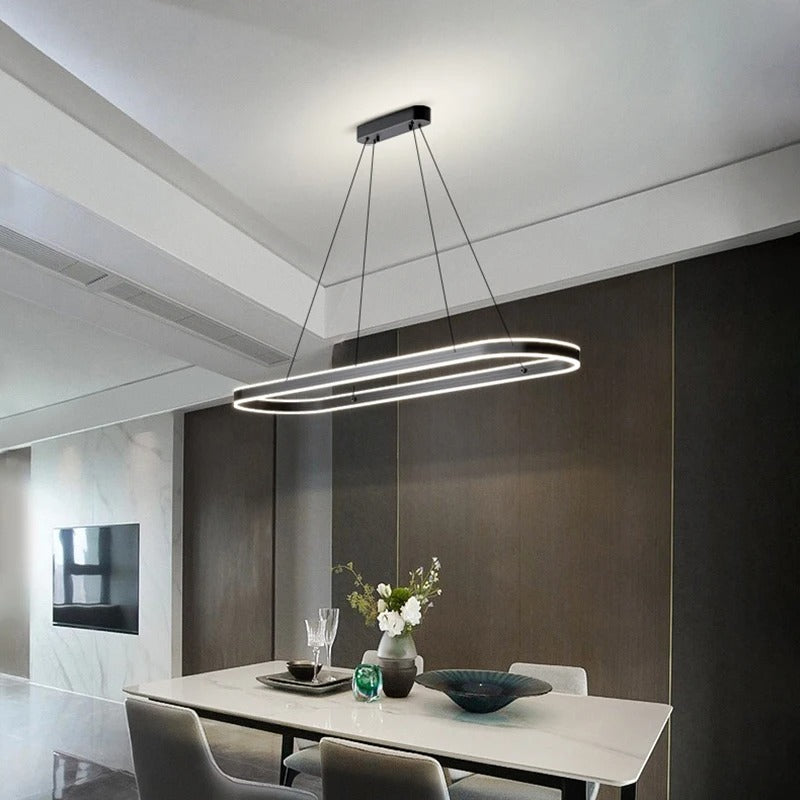 Velisse™ | Dimmbare LED-Pendelleuchte in ovaler Form
