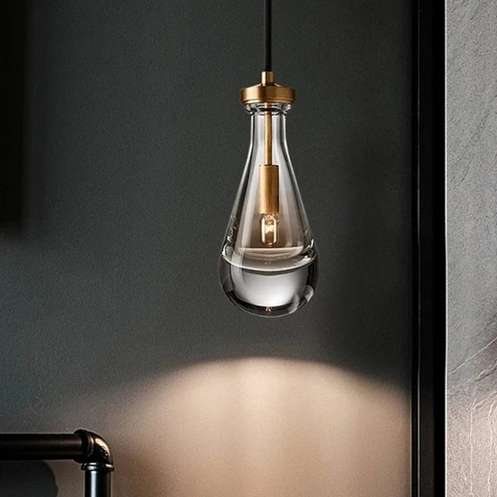 Vara™ | Regentropfen Glas Pendelleuchte