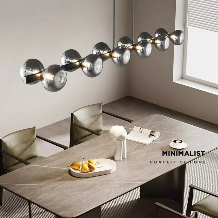 Elva™ | Luxuriöser Nebula Glas Kronleuchter