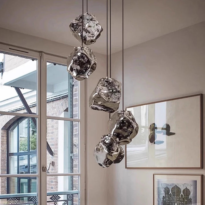 Orvanna™ | Eisglas-Pendelleuchte