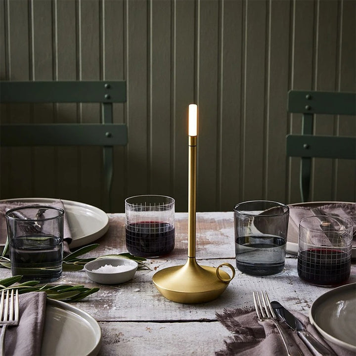 Gusto™ | Schnurlose Vintage-Kerzenlampe