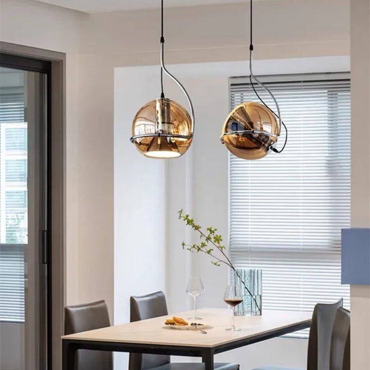Senta™ | Retro-Glas-Hängelampe