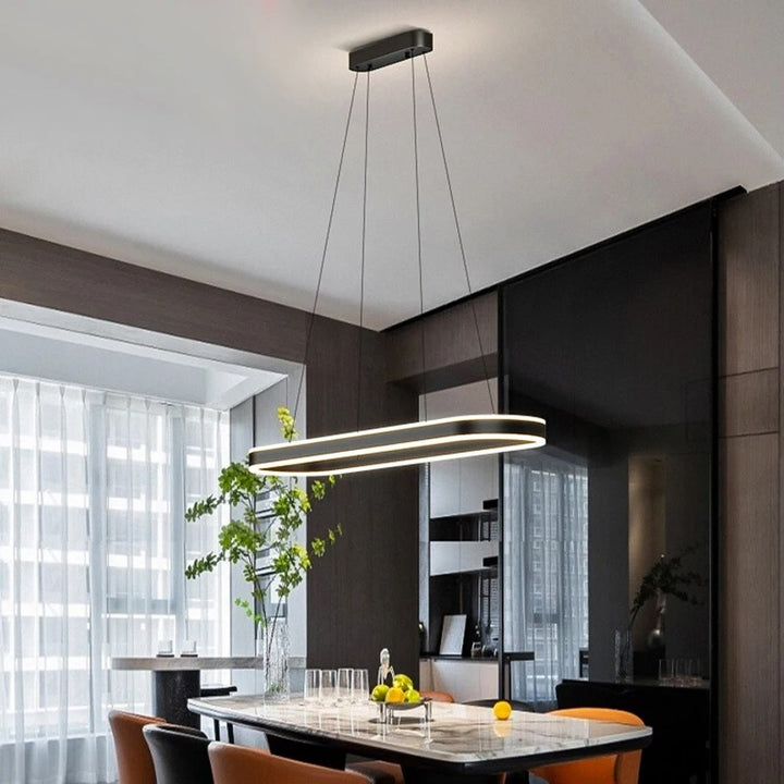 Velisse™ | Dimmbare LED-Pendelleuchte in ovaler Form