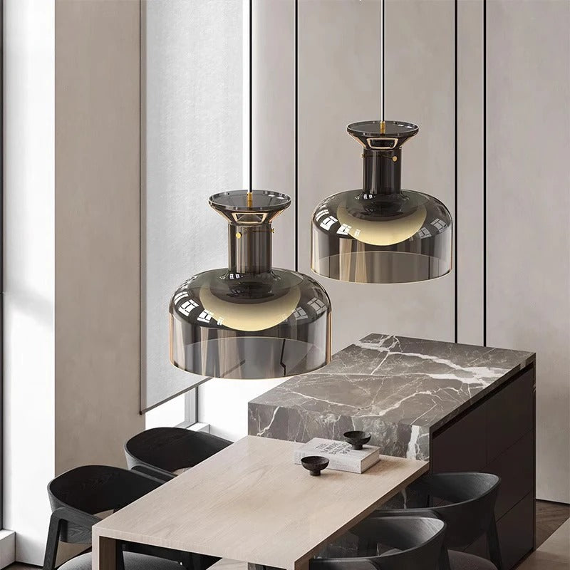 Talyn™ | Nordische Weinglas-Pendelleuchte