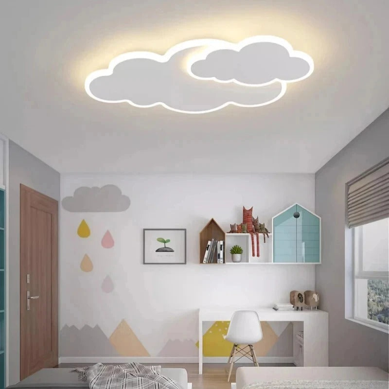 Finn™ | Verspielte Wolken-Deckenleuchte