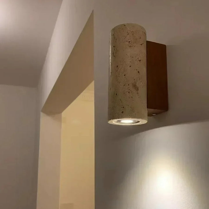 Isla™ | Moderne LED-Wandleuchte aus Stein
