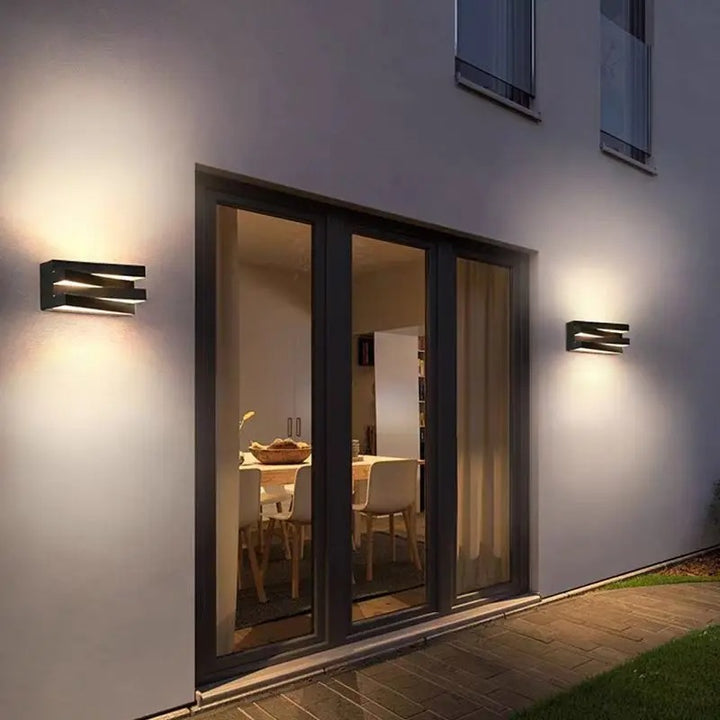 Saja™ | Geometrische moderne Außenleuchte