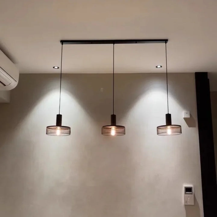 Soluvia™ | Industrielles Zement-Pendelleuchten-Set