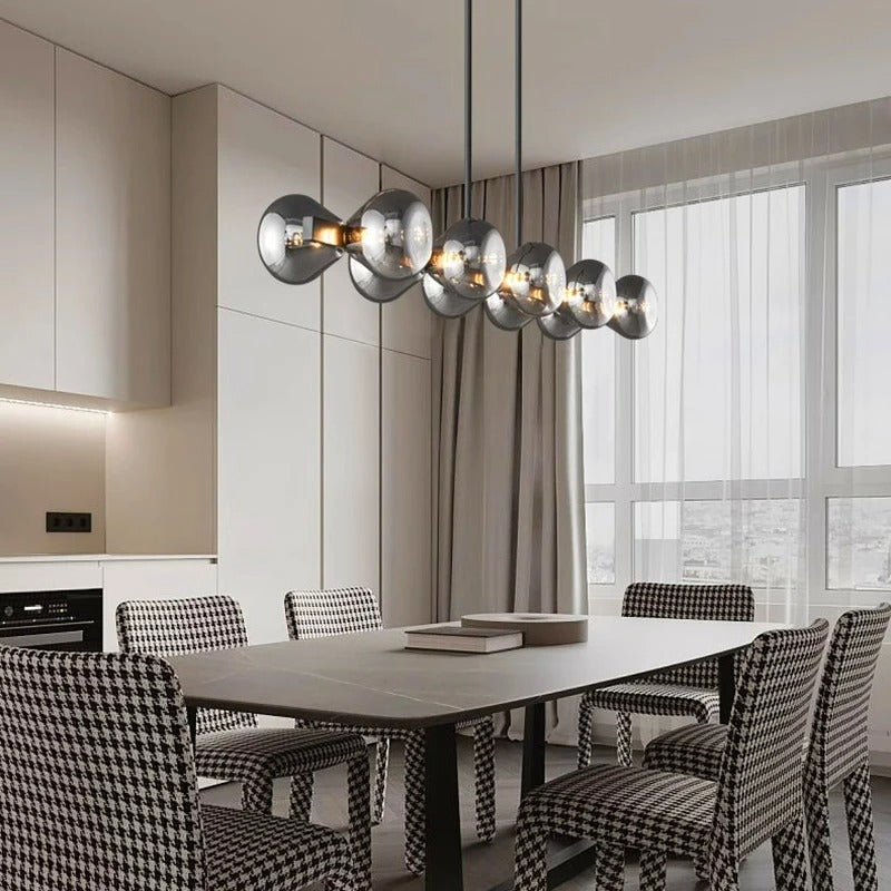 Elva™ | Luxuriöser Nebula Glas Kronleuchter