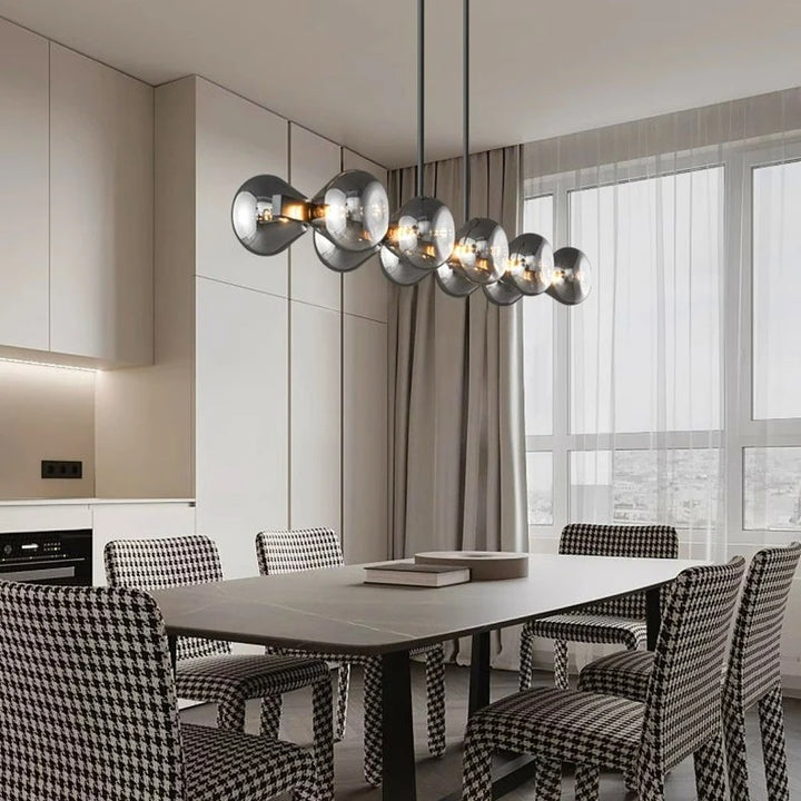 Elva™ | Luxuriöser Nebula Glas Kronleuchter