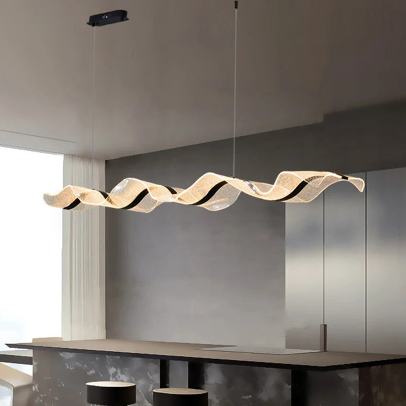 Hannah™ | LED-Pendelleuchte „Floating Ribbon”