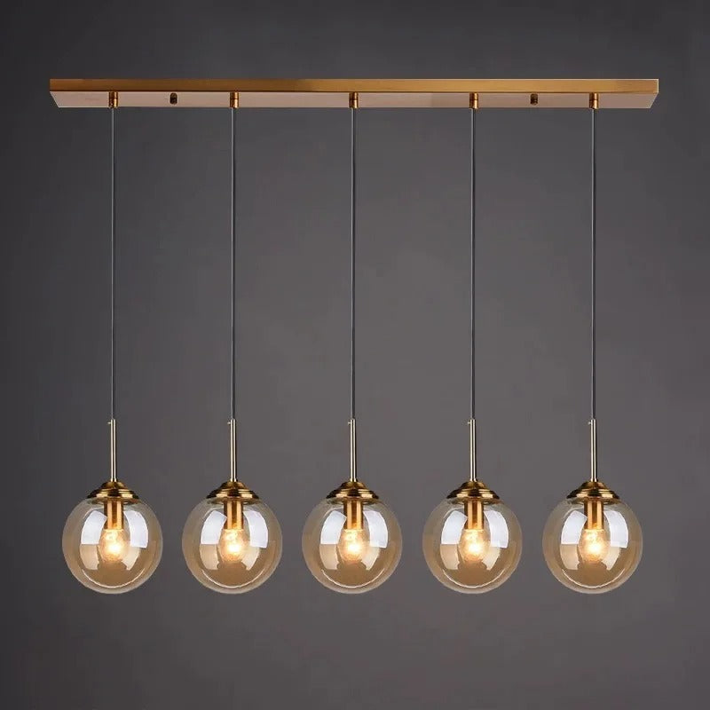 Jovian™ | Elegante Glaskugel-Hängeleuchte