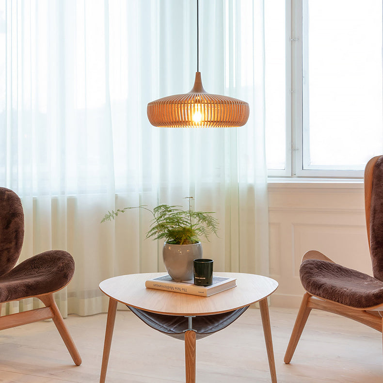 Velora ™ | Rustikale Holz-Pendelleuchte