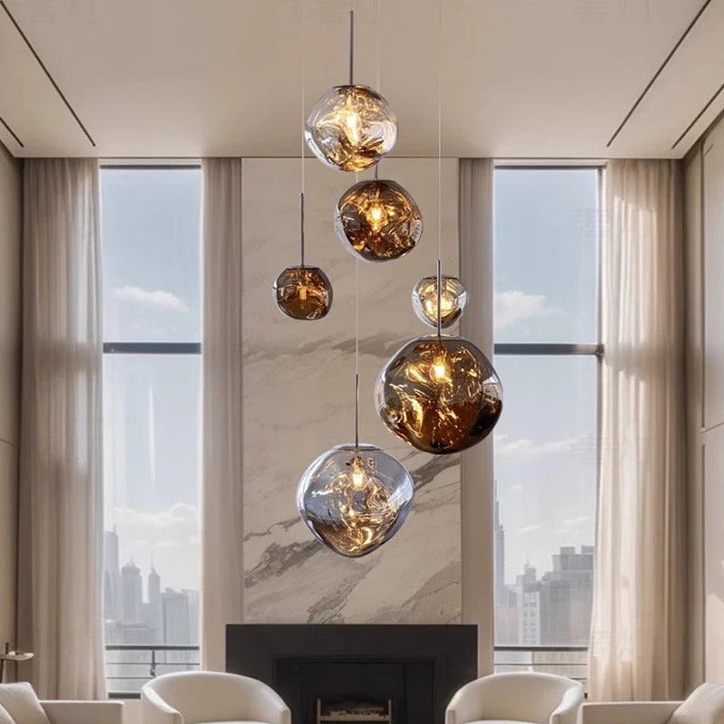Elliot™ | Skandinavische Glaskugel-Hängeleuchte