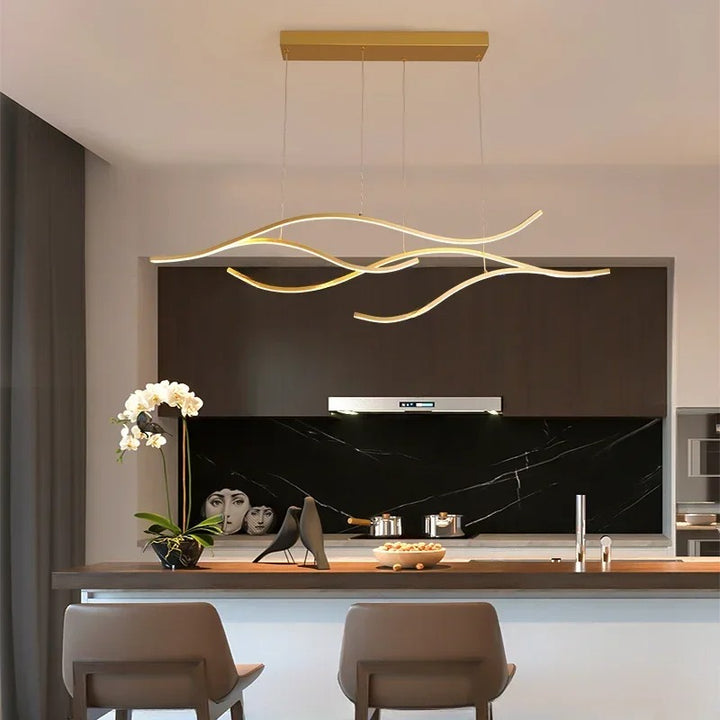 Tess™ | Moderner Abstrakter LED-Kronleuchter