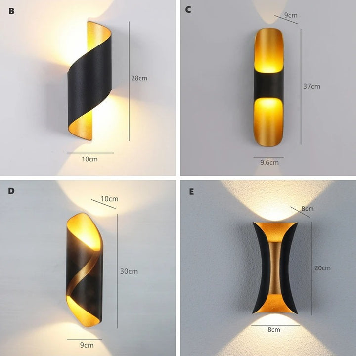 Dom™ | Moderne 3D-Wandleuchte