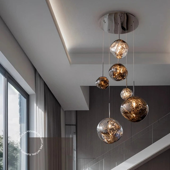 Elliot™ | Skandinavische Glaskugel-Hängeleuchte
