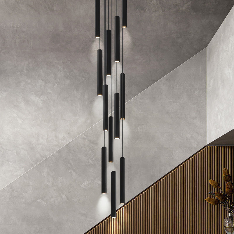 Ella™ | Elegantes LED-Treppenhauspendel