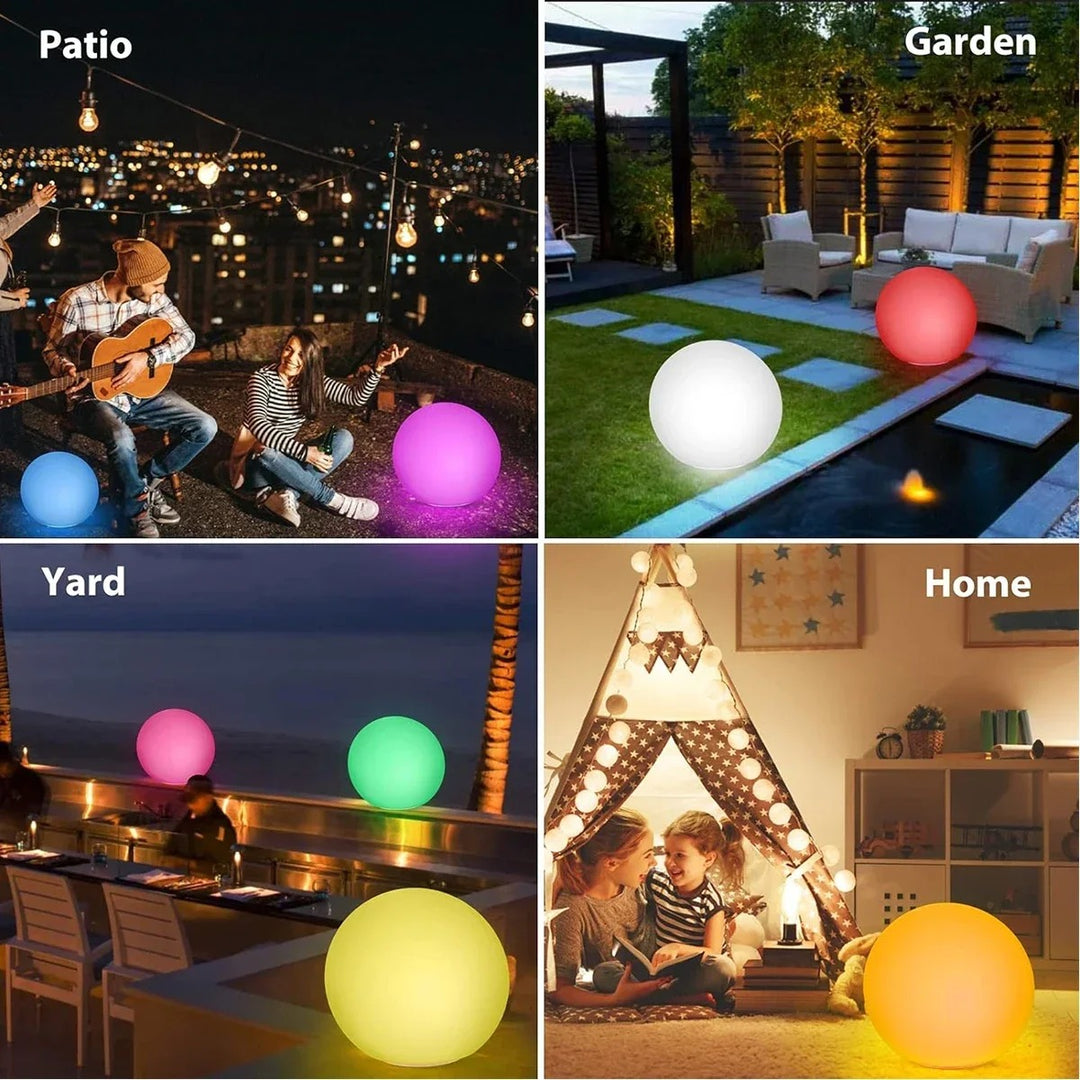 Glow™ | Kugelförmige Solar LED-Gartenleuchte