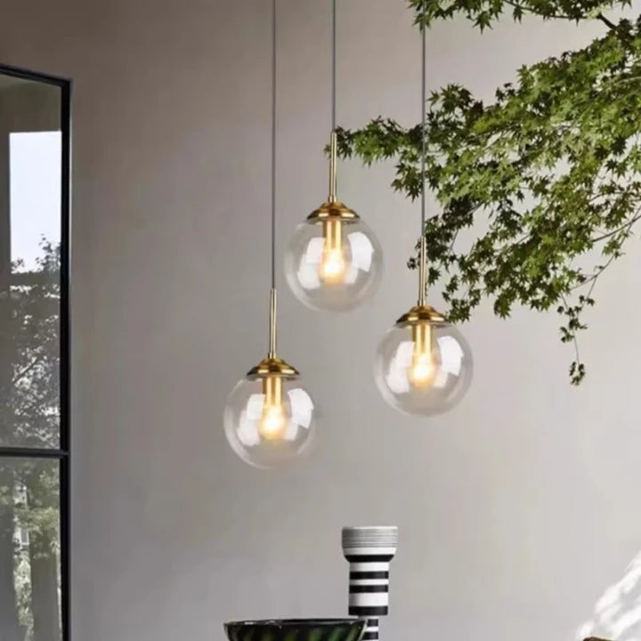 Jovian™ | Elegante Glaskugel-Hängeleuchte