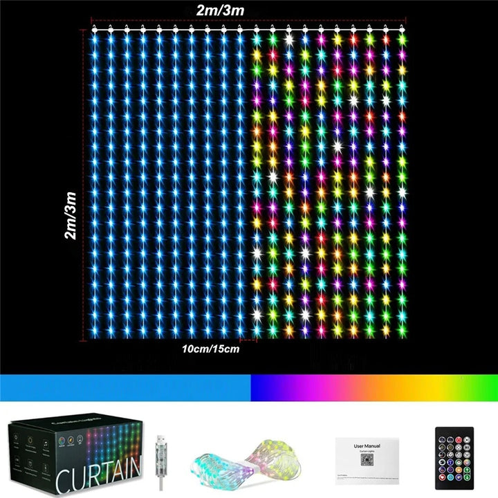 Oskar™ | Intelligente LED-Vorhangleuchten