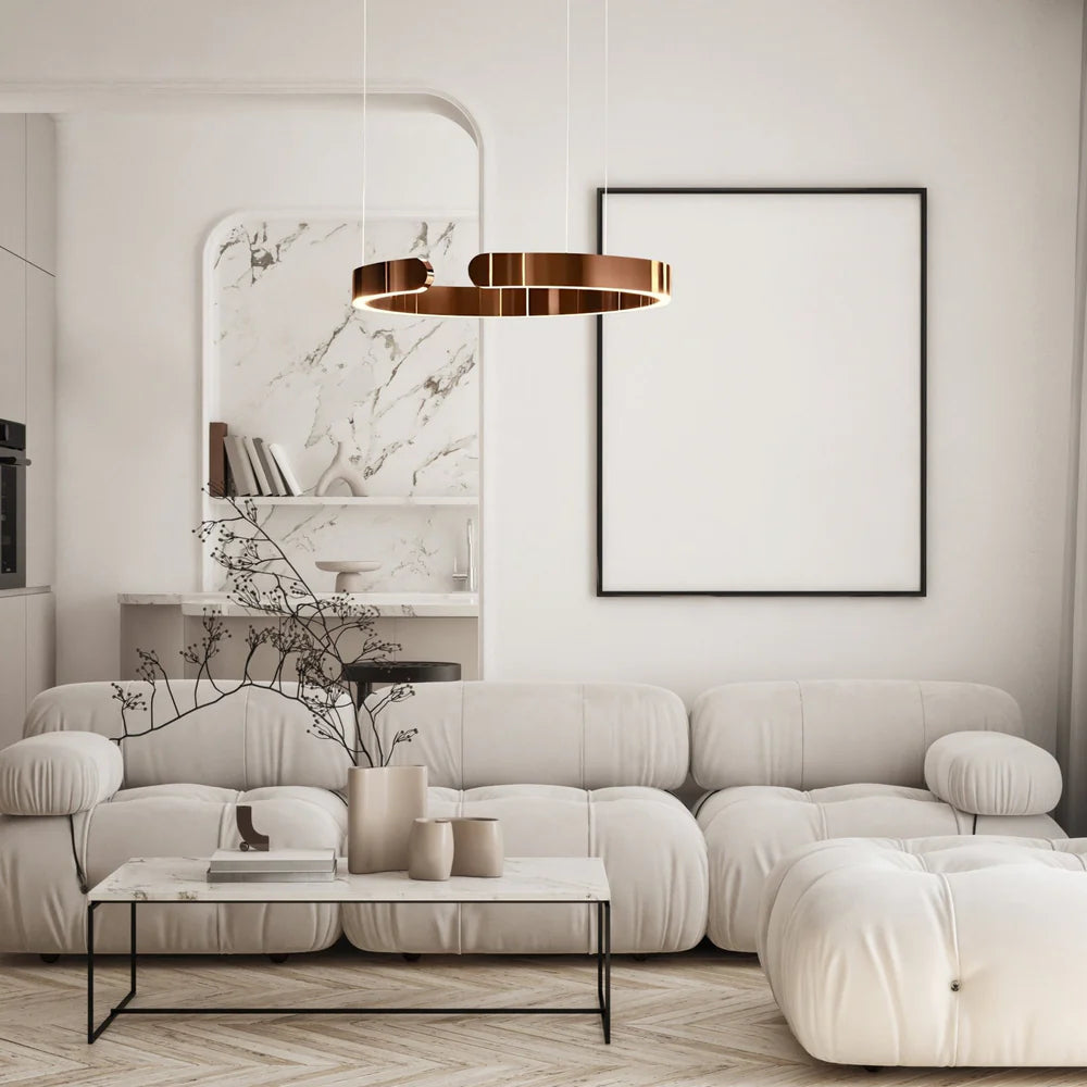 Vaya™ | Minimalistischer LED-Ring-Kronleuchter