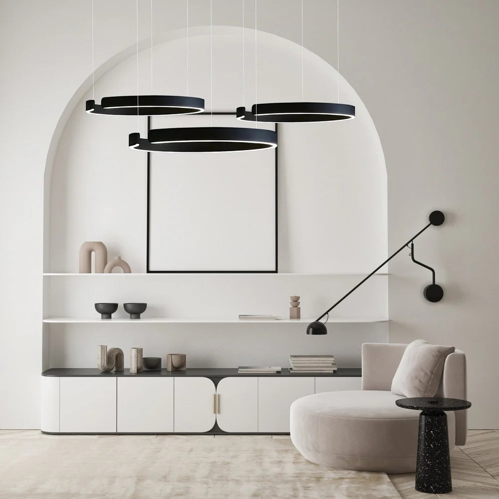 Vaya™ | Minimalistischer LED-Ring-Kronleuchter