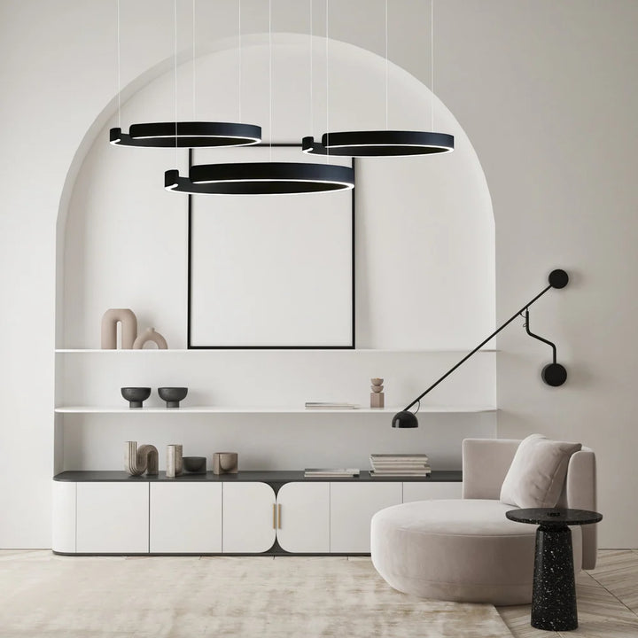 Vaya™ | Minimalistischer LED-Ring-Kronleuchter