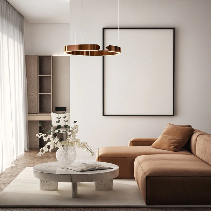 Vaya™ | Minimalistischer LED-Ring-Kronleuchter