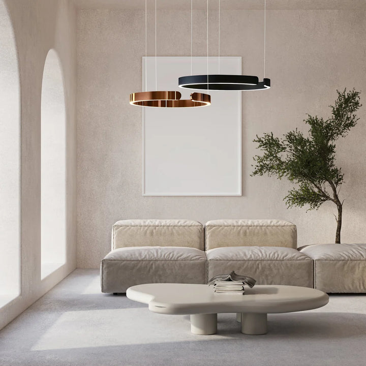 Vaya™ | Minimalistischer LED-Ring-Kronleuchter