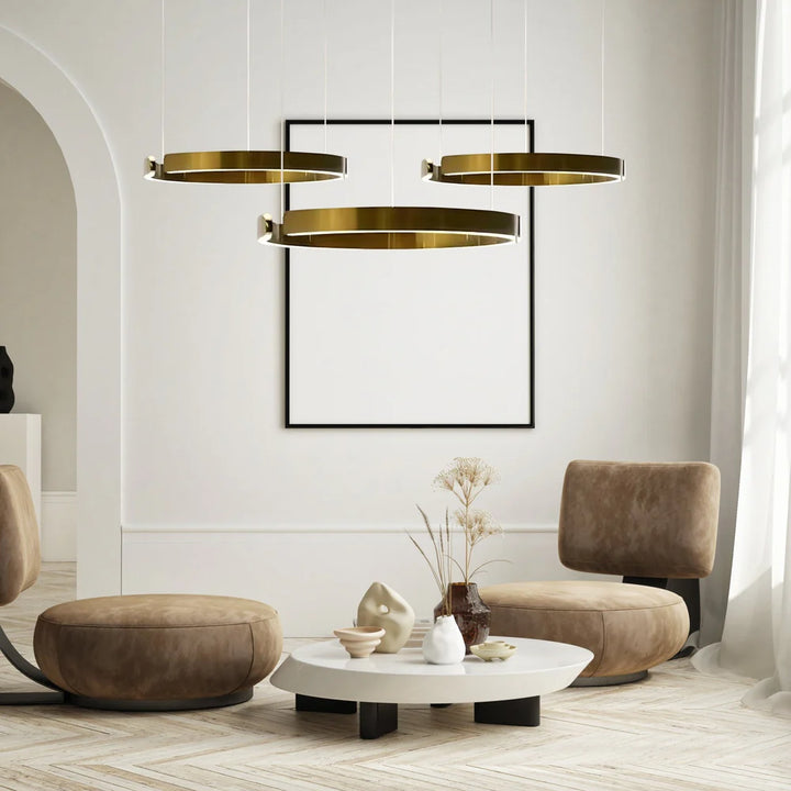 Vaya™ | Minimalistischer LED-Ring-Kronleuchter