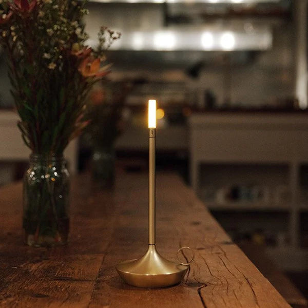 Gusto™ | Schnurlose Vintage-Kerzenlampe