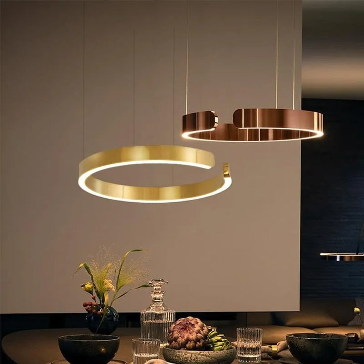 Vaya™ | Minimalistischer LED-Ring-Kronleuchter