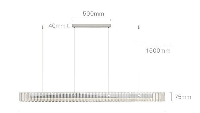 Sofia™ | Lineare Pendelleuchte