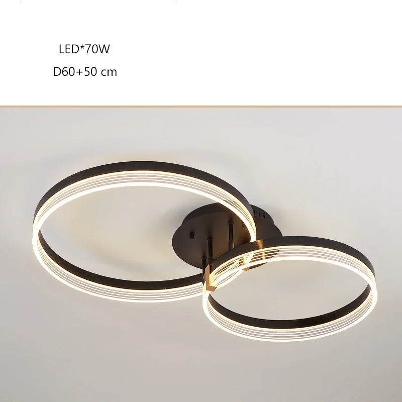 Dico™ | Acryl-Ring-LED-Kronleuchter