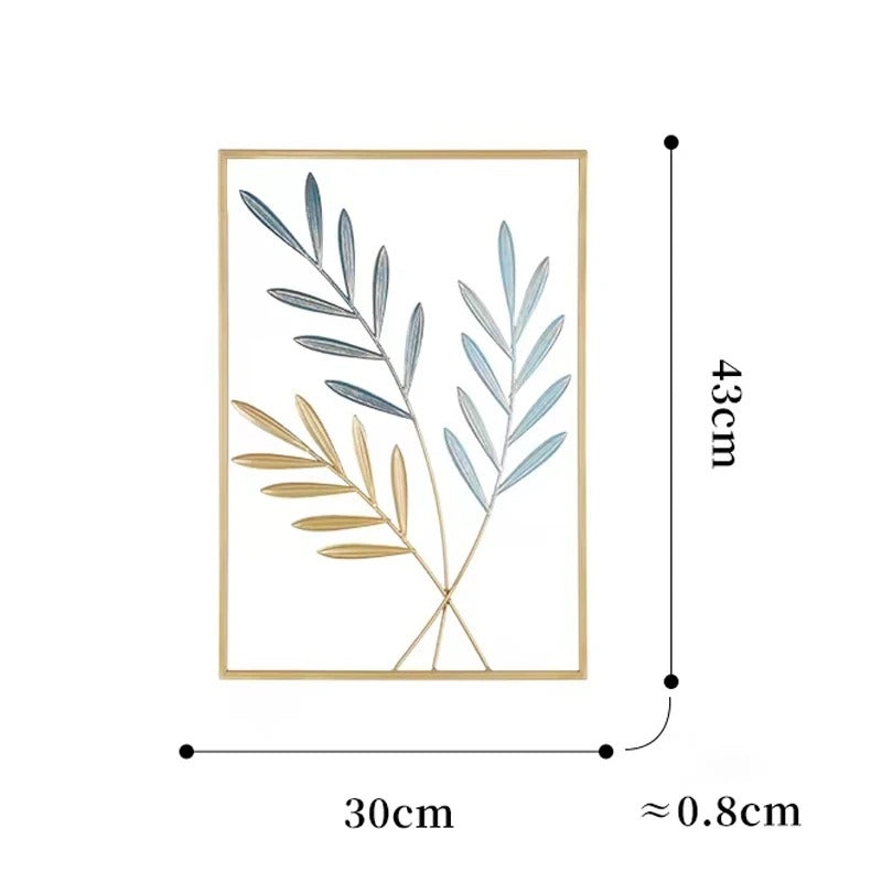 Leaf™ | Metallblatt-Wandleisten